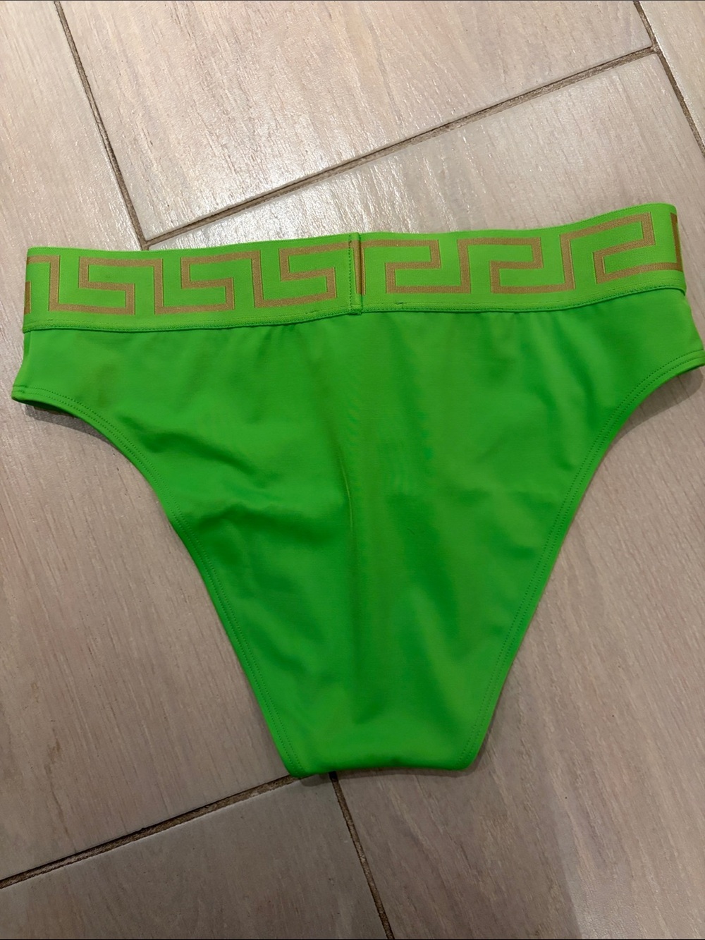 Versace Bright Green Bikini Bottom - Picture 3 of 3